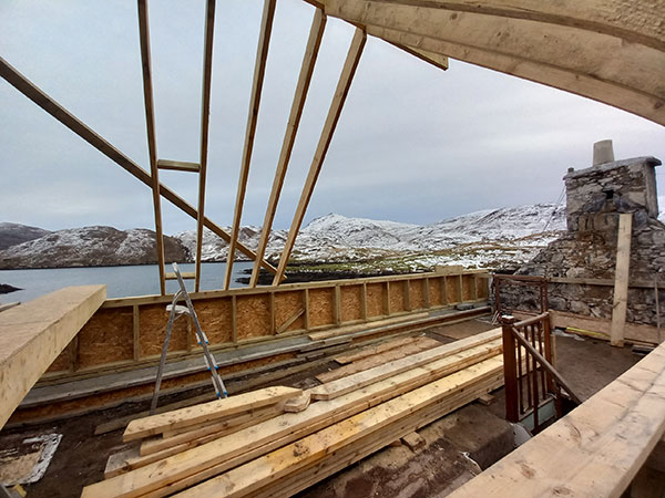 Harris Scotland Cottage refurbish
