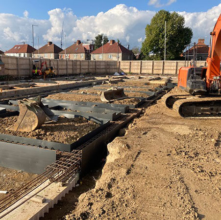 The Crane project starts on site
